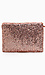 Sequin Fabric Clutch Thumb 1
