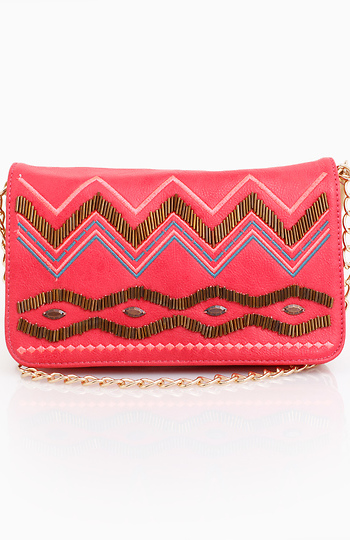 Native Embroidered Mini Bag Slide 1