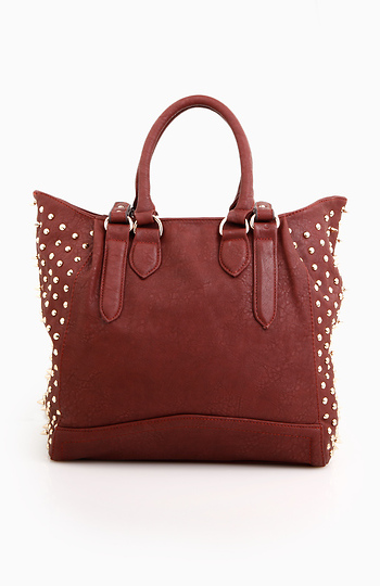 Side Studded Handbag Slide 1