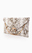 Snake Skin Envelope Clutch Thumb 2