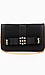 Studded Fold Over Clutch Thumb 1