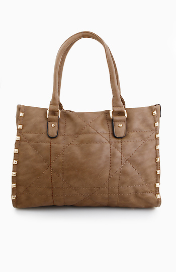 Stitch Design Stud Tote Slide 1