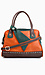 Color Block Studded Bowler Bag Thumb 1