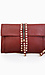 Studded Zipper Strap Clutch Thumb 1
