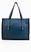 Bold Stitch Trim Tote Thumb 3