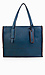 Bold Stitch Trim Tote Thumb 1