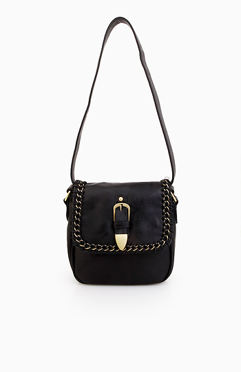 Chain Trim Cross Body Bag Slide 1