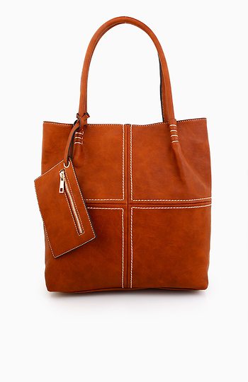 Cross Stitch Detail Tote Slide 1