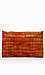 Crocodile Twist Lock Clutch Thumb 3