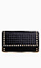 Basket Weave Studded Border Purse Thumb 1