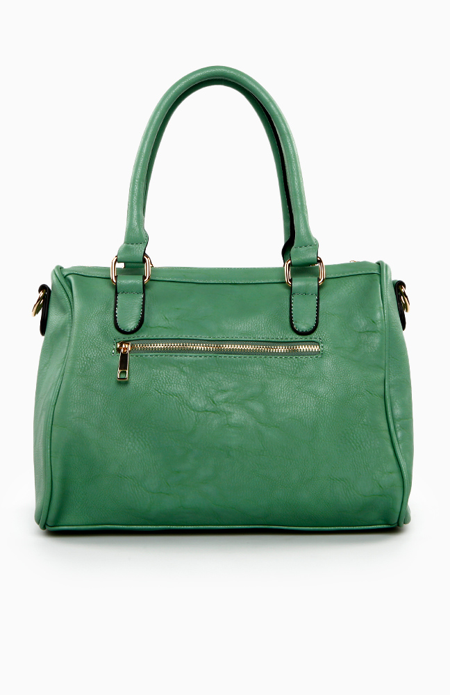Woven Detailed Bag in Mint DAILYLOOK