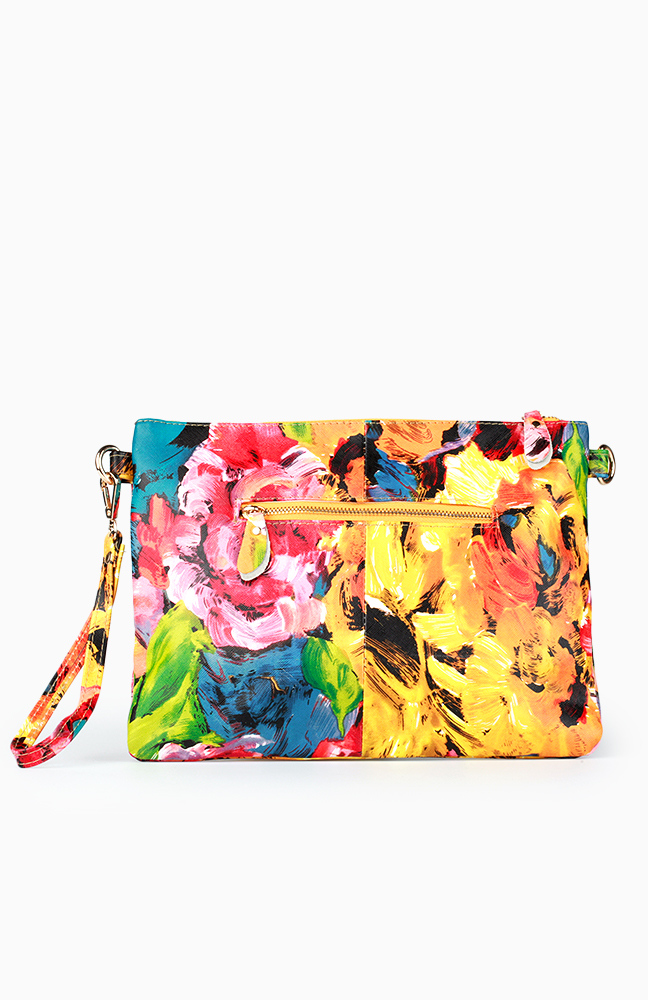 Oversized Floral Clutch in Floral Multi DAILYLOOK