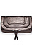 Metallic Clutch w/ Charming Tassels Thumb 1