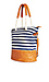 Nautical Striped Tote Thumb 3