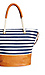 Nautical Striped Tote Thumb 4