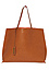 Wayans Reversible Vegan Leather Summer Tote Thumb 1