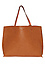 Wayans Reversible Vegan Leather Summer Tote Thumb 3