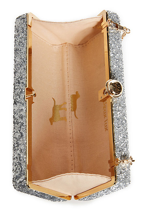 Deux Lux, Bags, Deux Lux Rose Gold Sequins Clutch