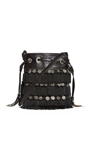 Stela 9 Leather Katari Coin Bucket Bag Slide 1