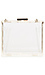 Mini Lucite Box Clutch Thumb 3