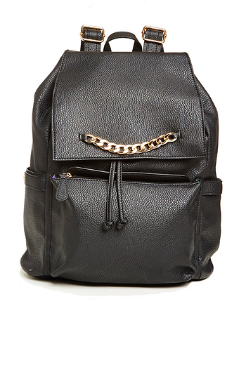 Chain Flap Backpack Slide 1