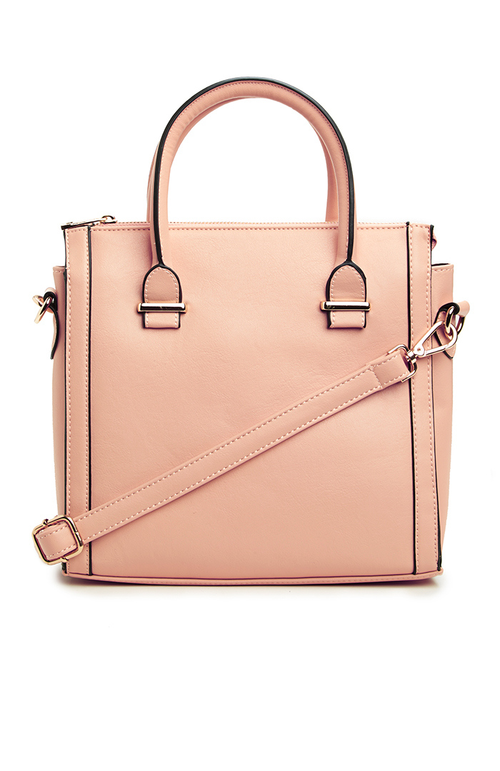 Classic Everyday Satchel in Pink DAILYLOOK