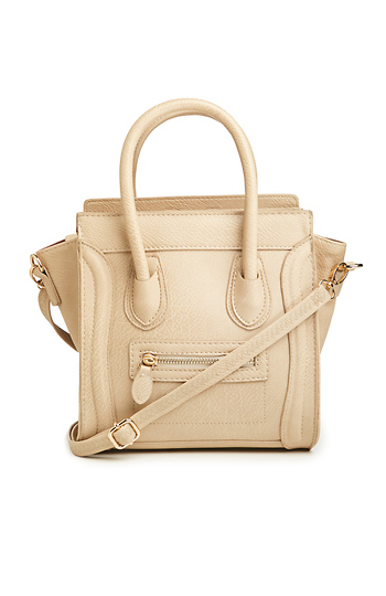 DAILYLOOK Mini Structured Handbag Slide 1