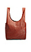 BAGGU Slouchy Leather Tote Thumb 3