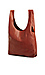 BAGGU Slouchy Leather Tote Thumb 1