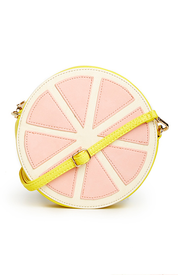 Grapefruit Cross Body Purse Slide 1