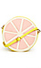 Grapefruit Cross Body Purse Thumb 1