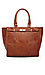 Reptile Embossed Work Tote Thumb 1