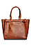 Reptile Embossed Work Tote Thumb 2