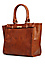 Reptile Embossed Work Tote Thumb 3