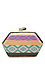 Colorful Geometric Box Clutch Thumb 1