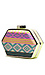 Colorful Geometric Box Clutch Thumb 3