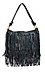 DAILYLOOK Studded Fringe Genuine Leather Purse Thumb 2