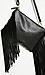 Remi & Reid Leather Side Fringe Shoulder Bag Thumb 1