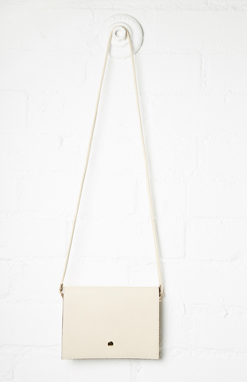 Buscemi Vegan Leather Fold Over Bag Slide 1
