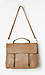 Hughley Vegan Leather Fold Over Tote Thumb 1