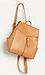 Julie Brown Vegan Leather Zip Backpack Thumb 1