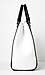 Monte Vegan Leather Colorblock Structured Tote Thumb 4