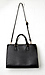 Monte Vegan Leather Colorblock Structured Tote Thumb 2