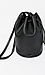 Yerse Leather Black Bucket Bag Thumb 4