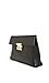 Selena Structured Vegan Leather Clutch Thumb 3