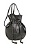 Leather Drawstring Bucket Bag Thumb 1