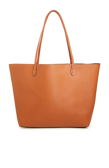 Nim Reversible Vegan Leather Tote Slide 1