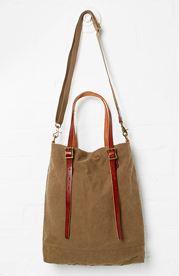 The Naomi Canvas Shoulder Bag Slide 1