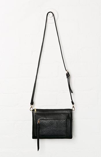 A.B.E. Vegan Leather Shoulder Bag Slide 1