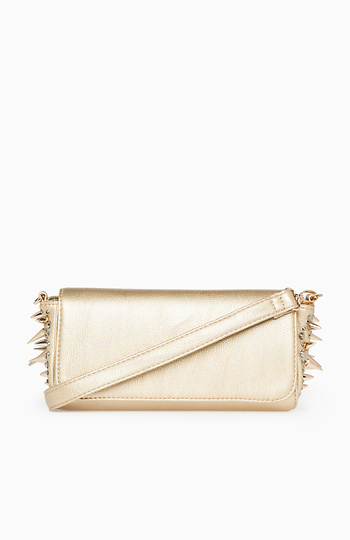 Spike and Stud Metallic Clutch Slide 1